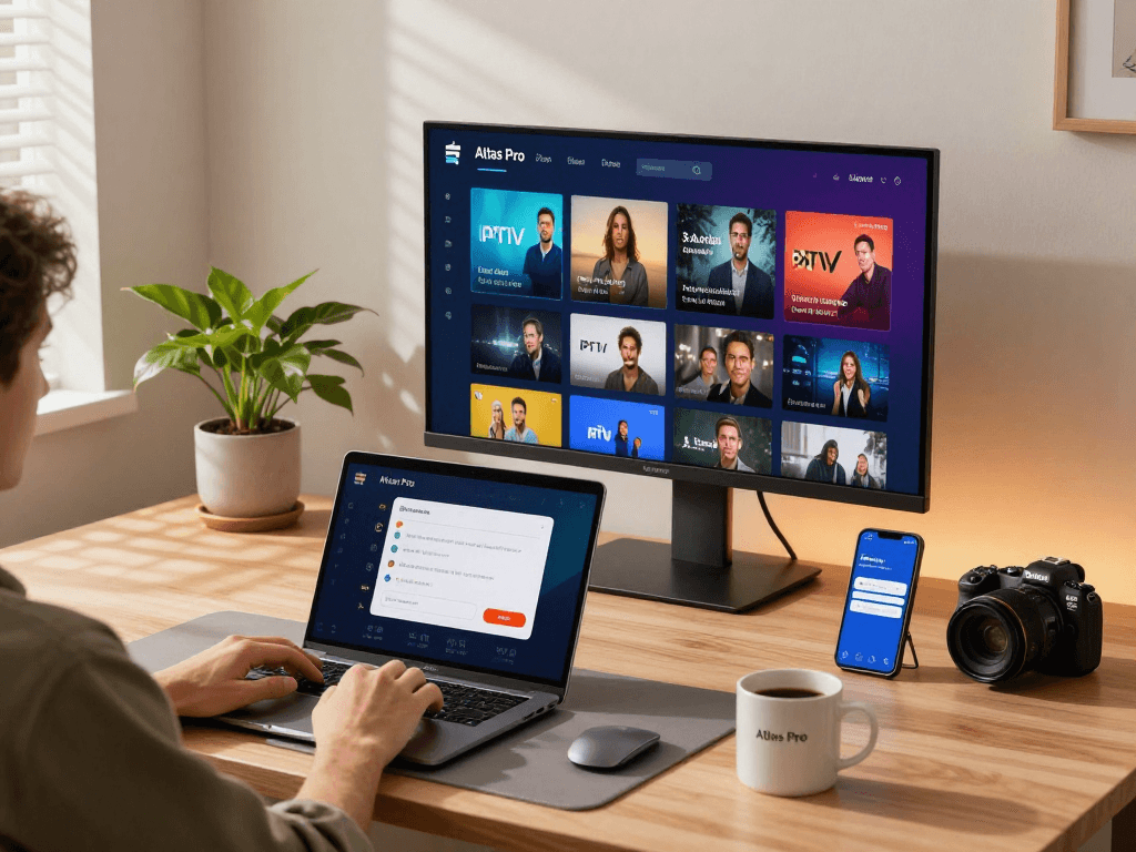 Installation d'Atlas Pro PC pour visionner des chaînes IPTV en toute simplicité.